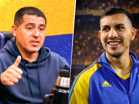 Riquelme llamó a Paredes: qué le dijo el presidente de Boca y cuál fue la respuesta del volante de Roma