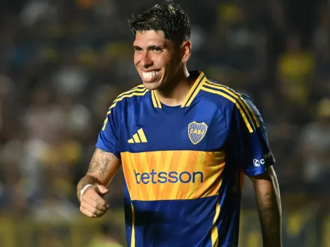 Palacios reveló quién le pidió la camiseta de su debut en Boca