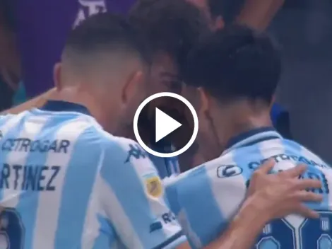 VIDEO | Vietto puso el 1 a 0 para Racing en un descuido defensivo de Boca