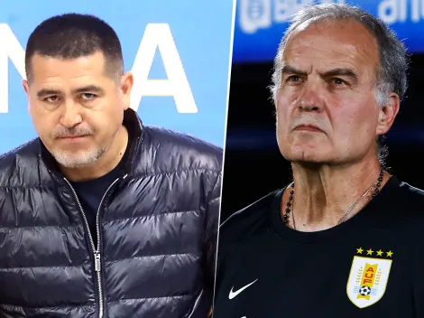 "Riquelme conmigo...": la fuerte frase de Bielsa sobre el presidente de Boca