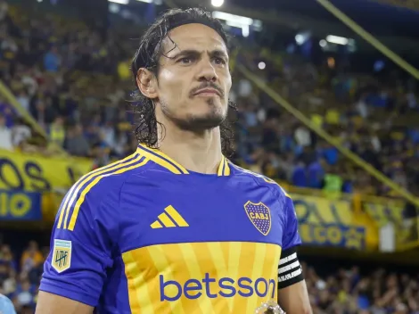 Confirmado: la lesión de Cavani y cuánto tiempo estará afuera en Boca