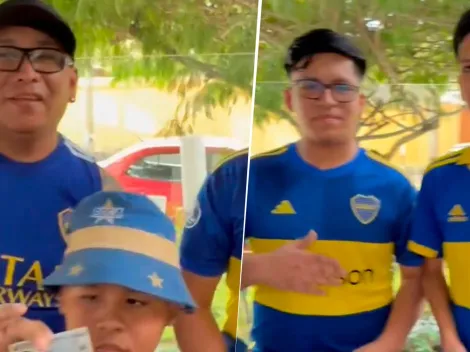 Locura por Boca en Perú: los increíbles nombres de un ídolo que un hincha le puso a sus hijos