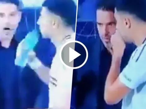 Fernando Gago y un encendido pedido a Battaglia en pleno partido de Boca ante Alianza Lima: "Andá a buscar..."