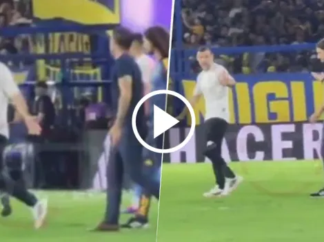 ¿Qué pasó? Fernando Gago y un picante cruce con el DT de Aldosivi después del triunfo de Boca