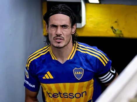 La frase desde el entorno de Cavani que refleja cómo se siente el capitán de Boca: "Él está..."