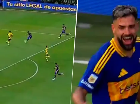 VIDEO | El golazo de Milton Giménez para el 2-0 de Boca ante Defensa y Justicia