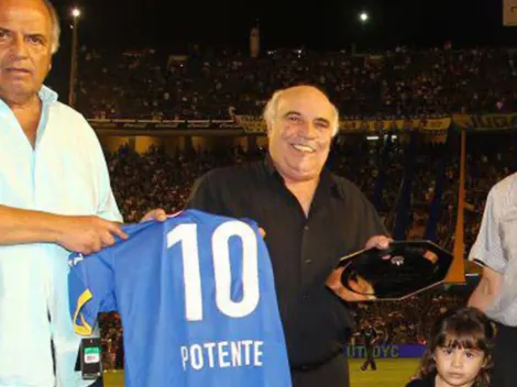 Potente fue ídolo de Maradona en Boca y hoy trabaja en una fábrica de trofeos