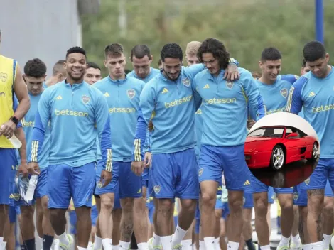 El día que Maradona llegó al entrenamiento de Boca en una Ferrari: "Se bajó con los botines puestos"
