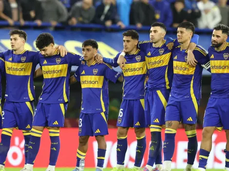 No se vio en TV: los tres jugadores de Boca que fueron silbados antes del partido ante Lanús