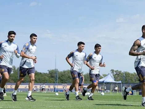 Una figura de Boca se entrenó a pesar de la licencia que le dieron al plantel