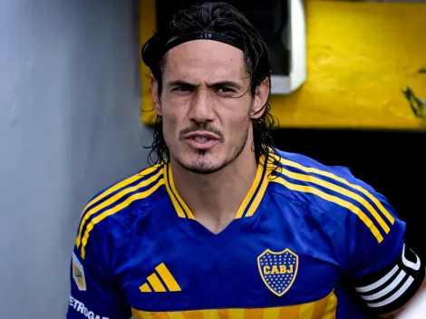 El tuit de Cavani a las 4 de la mañana que sorprendió a los hinchas de Boca