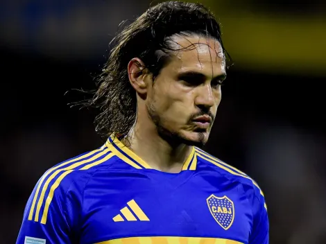 Cavani reveló que el momento más triste de su carrera fue en Boca: "Fue doloroso"