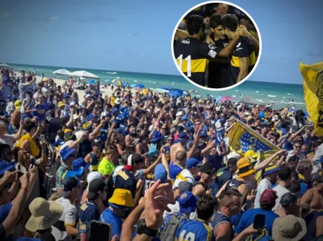 Un ex Boca llevó a sus hijos al histórico banderazo de Miami: "Que vean lo que me tocó vivir"