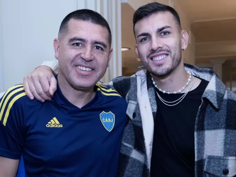 Riquelme se reunió con Paredes luego del Boca-Benfica: qué hablaron y la respuesta del jugador