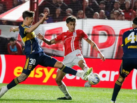 El fuerte reproche de Velasco a Battaglia en pleno campo de juego