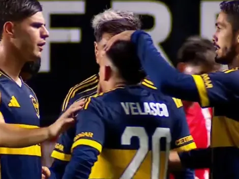 El fuerte reproche de Velasco a Battaglia en pleno campo de juego