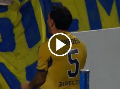 El primer gol de Paredes: así fue el 1-0 de Boca ante Independiente Rivadavia