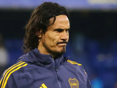El gesto de Cavani en Mendoza que les cayó mal a los hinchas de Boca: "Nada que ver"