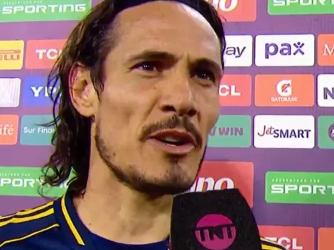 La fuerte frase de Cavani a las críticas que recibió en Boca: “Hay que…”