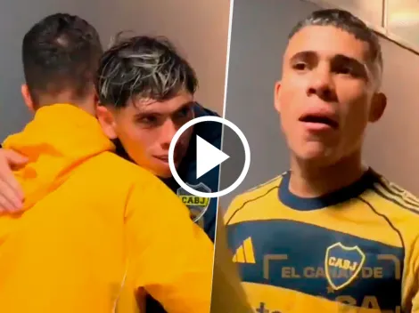 Hay video: el festejo del plantel de Boca apenas ganaron contra Aldosivi