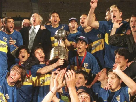 No se sabía: un exdefensor, campeón de América con Boca, dio sus primeros pasos como delantero