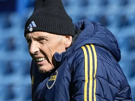 Con Paredes: la formación que probó Russo en la práctica de Boca en La Bombonera