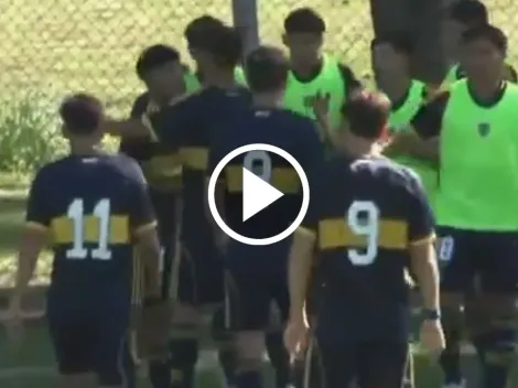 Tremendo golazo: la Reserva de Boca le ganó a Barracas Central y estiró el invicto