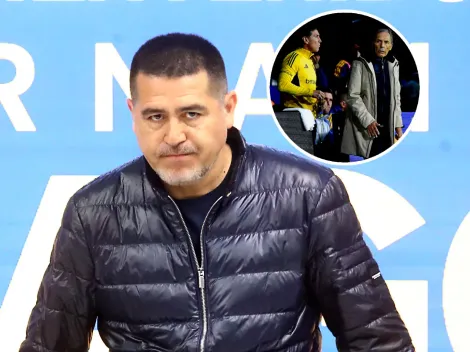 La postura de Riquelme con el puesto del DT