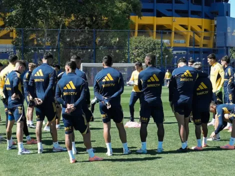 Con un regreso: los concentrados de Boca para el Superclásico ante River