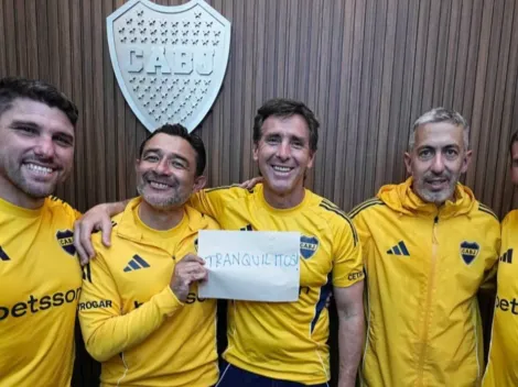 La frase de Russo que acompañó al cuerpo técnico de Úbeda en el Superclásico ante River: "Nos decía así"