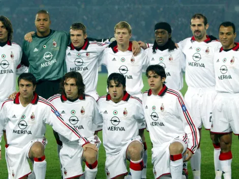 La figura del Milan 2003 que perdió contra Boca que quiere venir a ver un Superclásico: "Mi próxima meta"