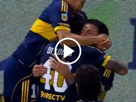 ¿Merentiel o Di Lollo? El video del gol de Boca a Talleres
