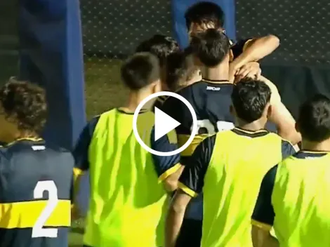 Los goles de la Reserva de Boca, que eliminó a River y es finalista