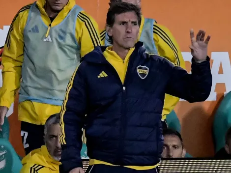 La costumbre de Úbeda en Boca que se repite antes de enfrentar a Argentinos