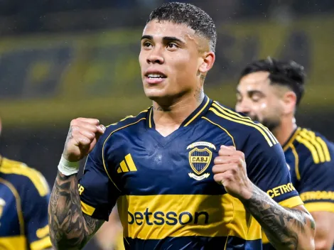 Ayrton Costa apareció justo: el gol de Boca para el 1-0 ante Argentinos Juniors