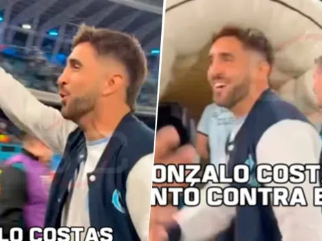 El picante cantito del hijo de Gustavo Costas en Racing antes del clásico: "Los de Boca son..."