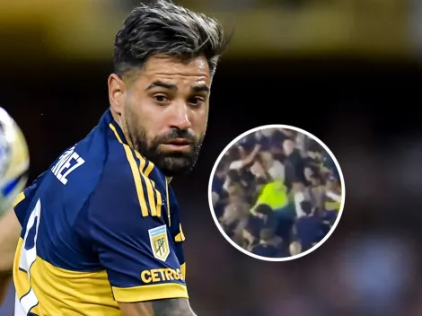 Pelea entre hinchas de Boca y la familia de Milton Giménez en La Bombonera: qué pasó