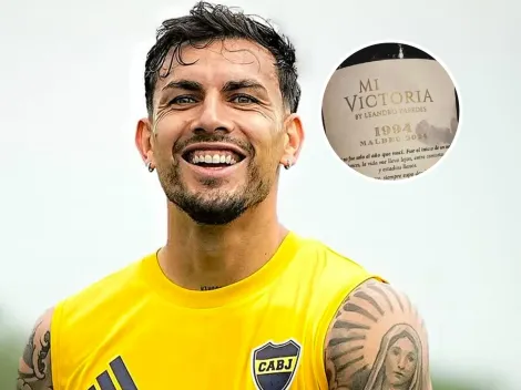 Leandro Paredes presentó su nuevo vino, especialmente dedicado a su vuelta a Boca, con un emotivo mensaje y detalles xeneizes