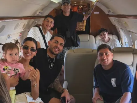 Paredes, en avión privado junto a Zeballos, Merentiel y Brey: el motivo del viaje juntos