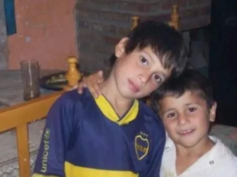El jugador de Boca que costó 5 millones y recién hoy se supo que es hincha: un amigo subió una foto de chico con la camiseta