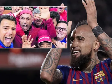 Está en todas: Arturo Vidal felicitó al equipo chileno de la Copa Davis