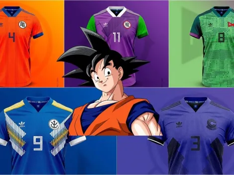 ¡Maravilloso! Siete camisetas de fútbol inspiradas en Dragon Ball