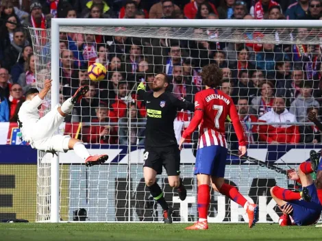 Golazo de Tijera de Casemiro en el derby de Madrid