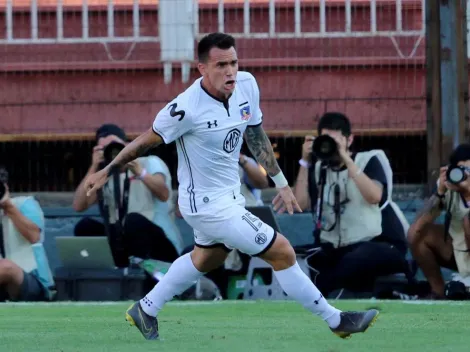 Pablo Mouche maravillado con la hinchada de Colo Colo