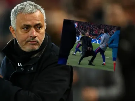 Mourinho cuestiona: "¿Qué pasa si yo hago el Pato Yáñez de Simeone?"