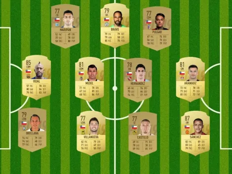 Ojo Rueda: Así sería el mejor 11 titular de Chile según FIFA 19