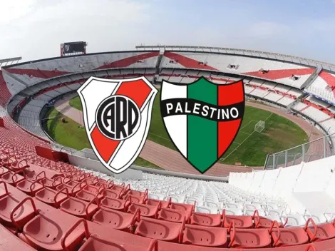 River-Palestino a puertas cerradas en el Monumental