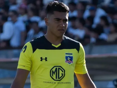 Julio Fierro podría debutar hoy en el arco de Colo Colo con 16 años