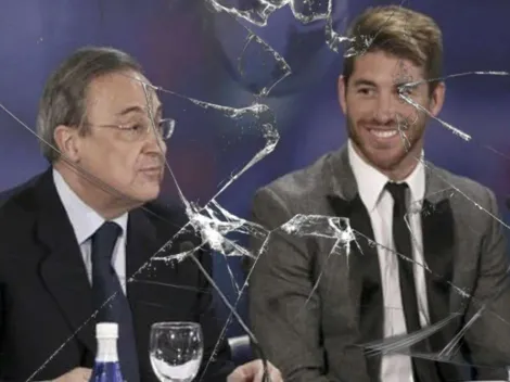 Así fue el agarrón entre Sergio Ramos y Florentino