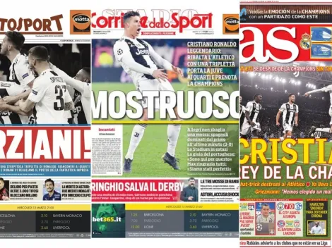 Cristiano Ronaldo es "marciano" y "monstruoso" según prensa europea
